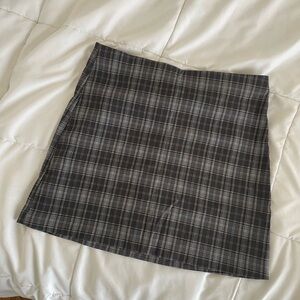 Tilly's West of Melrose Plaid Mini Skirt